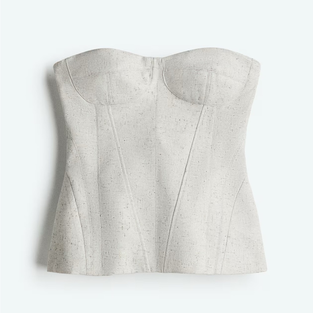 BUSTIER TOP